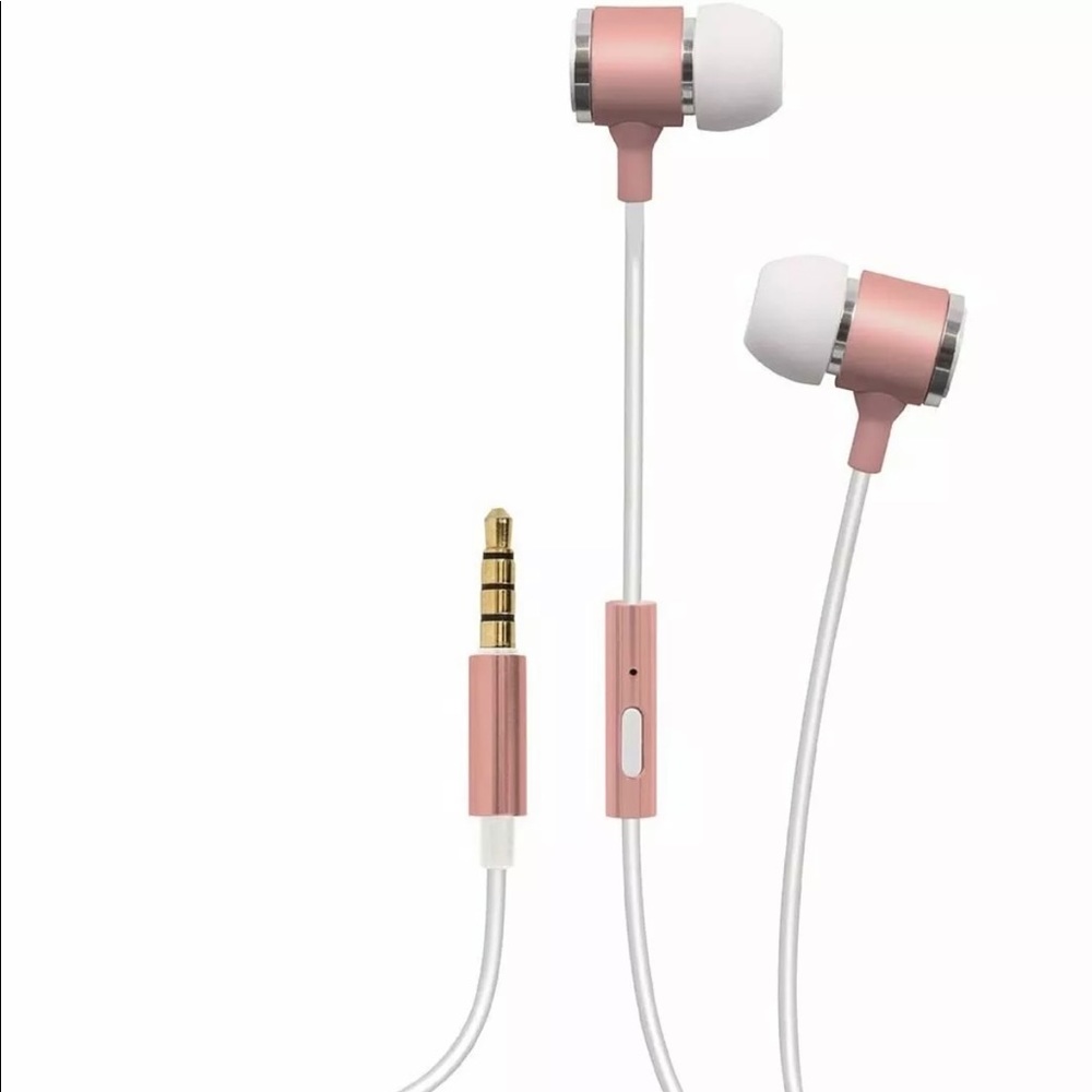 Helix rose gold earbuds